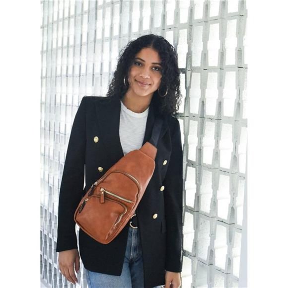 Emperia Small Sling Bag Fanny Packs Crossbody Bags Travel Backpack Chest Bag Gif - Picture 1 of 7